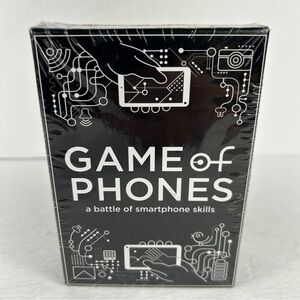 Game of Phones Card Game - Black